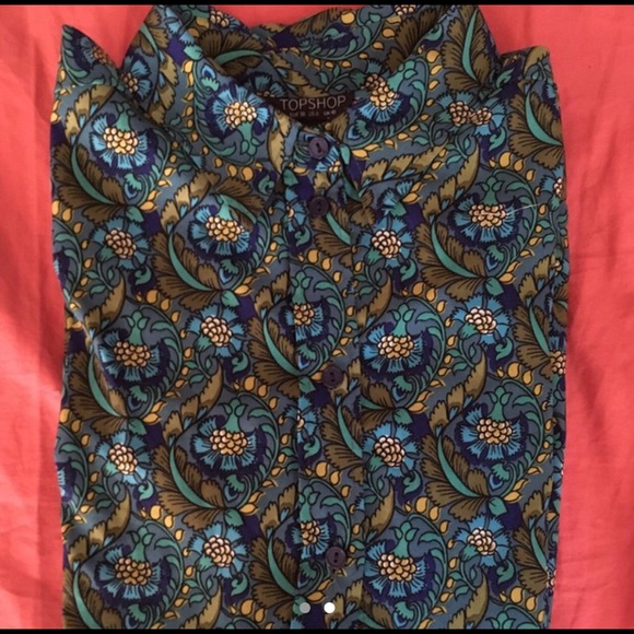 Top shop button up - Picture 2 of 2